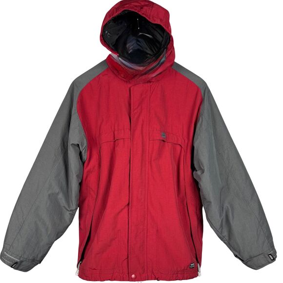 Freeworld Sno Truant Mens Jacket 3000 mm Waterproof Snowboarding Sz XL‎ Red Gray - Picture 4 of 12